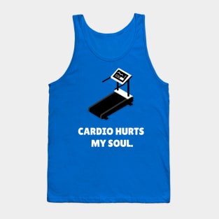 Cardio Hurts My Soul Workout Tank Top